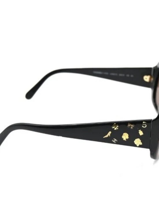 CHANEL CC Logos Sunglasses Eye Were Plastic Metal Brown 5123 67RL842 main image 10